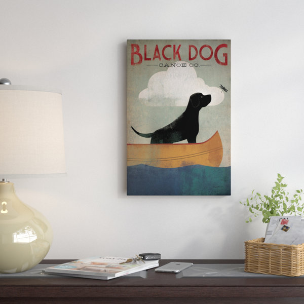 Winston Porter Black Dog Canoe Co. I by Ryan Fowler GalleryWrapped